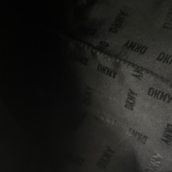 DKNY Stasia Metallic Silver Demi Crossbody Bag-NWT - Picture 10 of 12